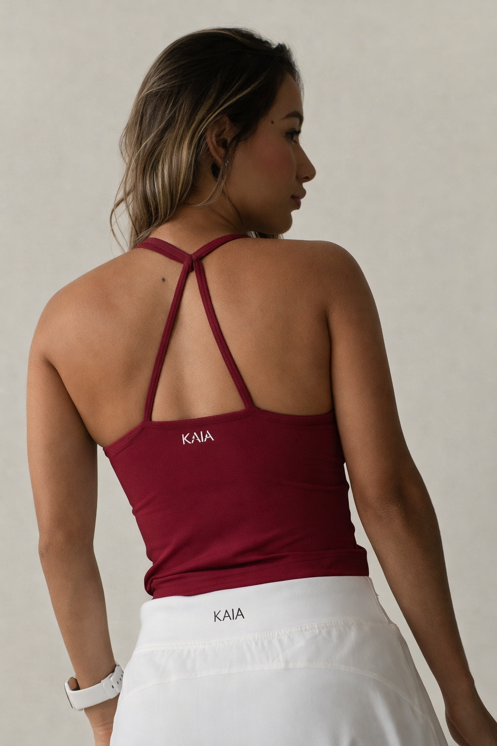 Paprika Strappy Tank Top